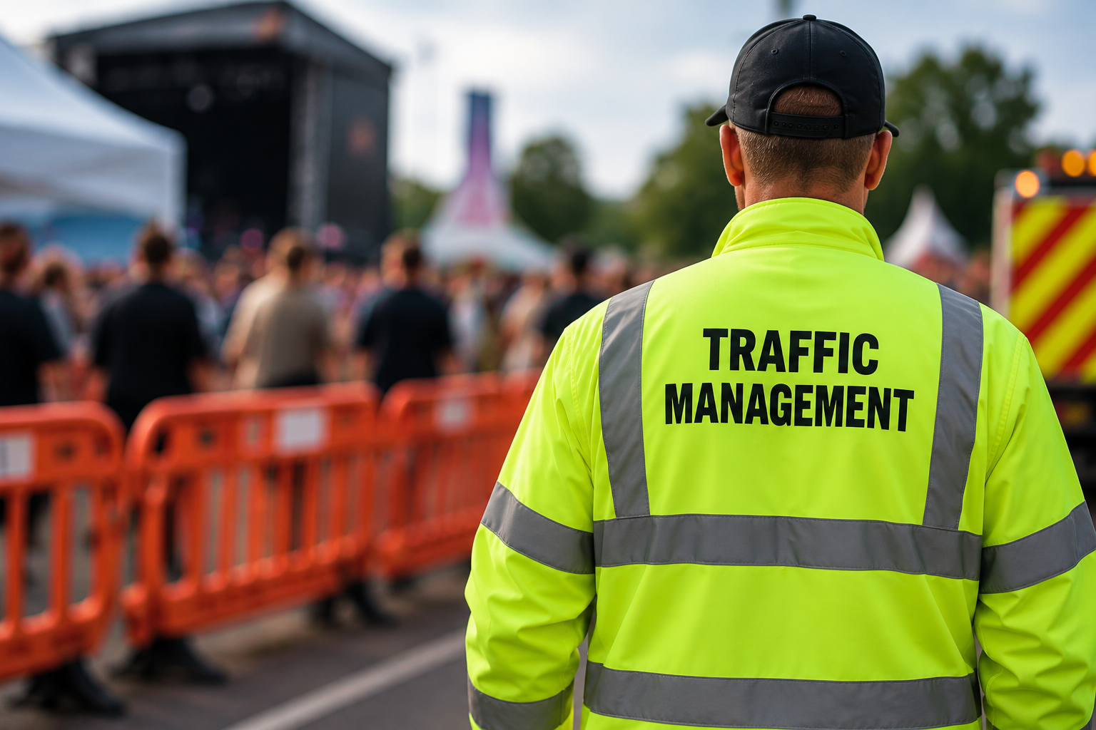 Traffic management operative supporting an event