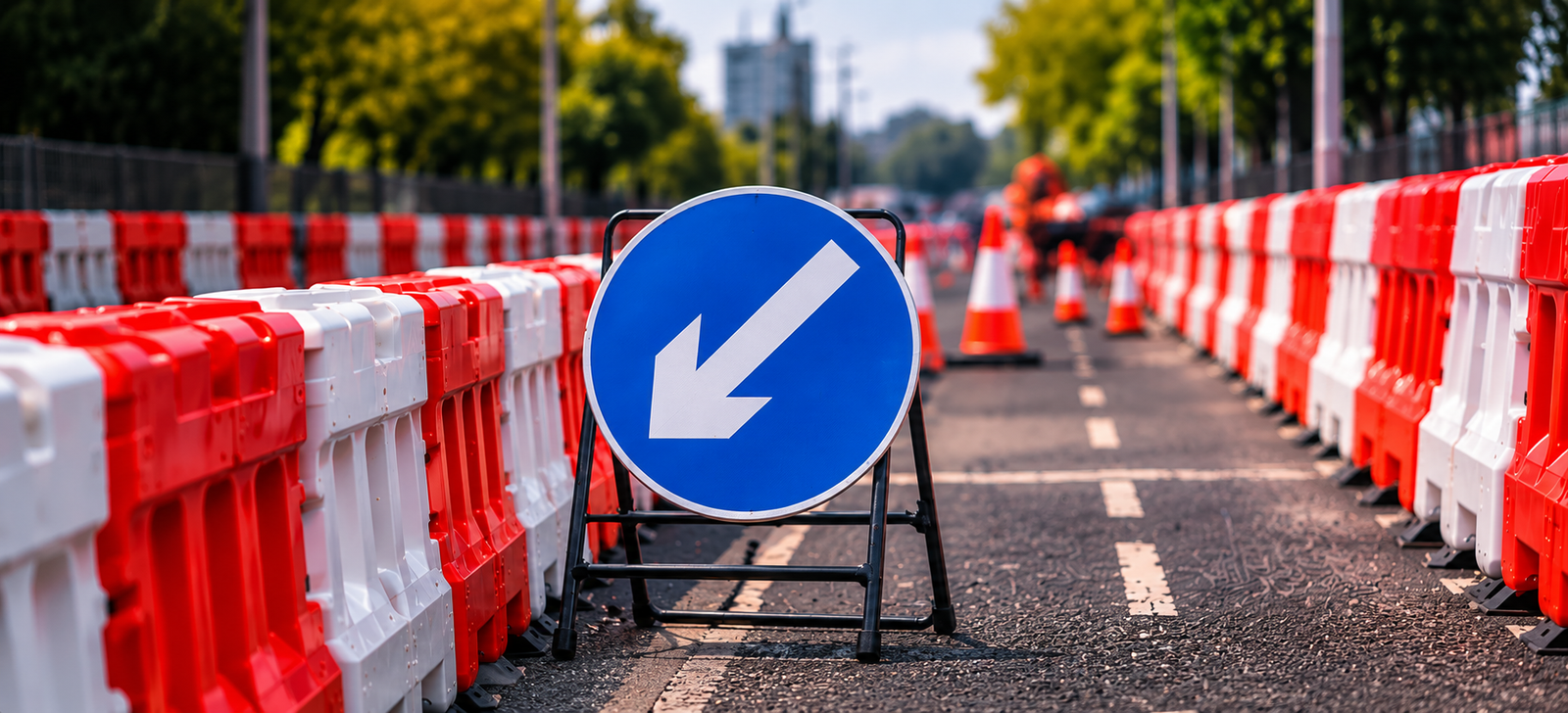 Traffic management equipment hire