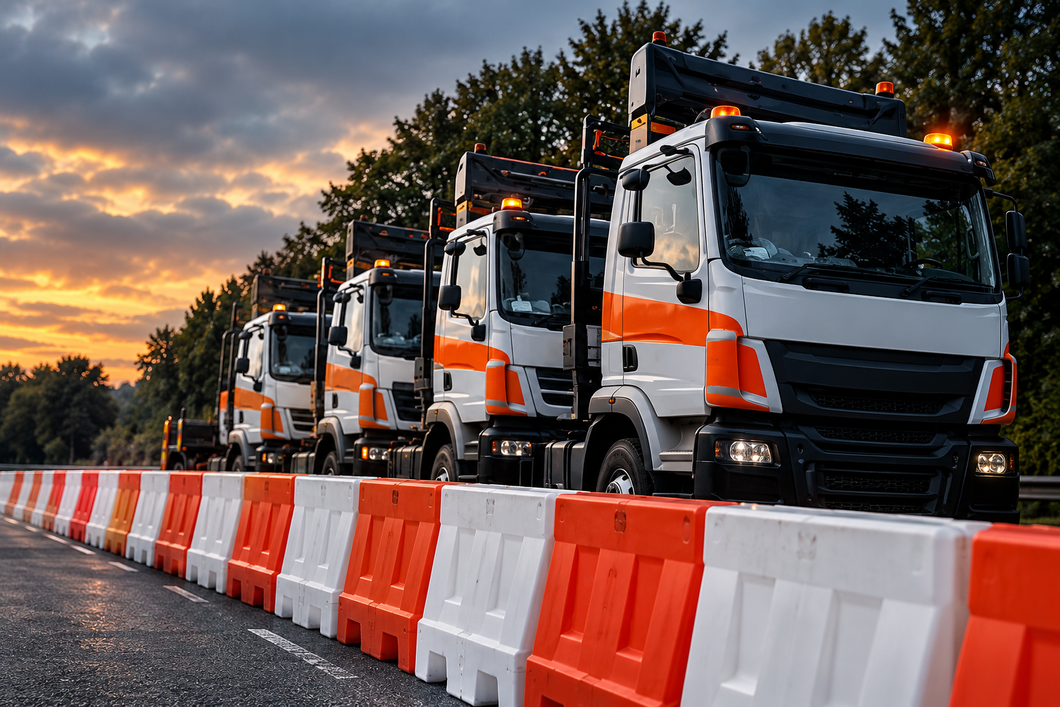 Barrier delivery and site support