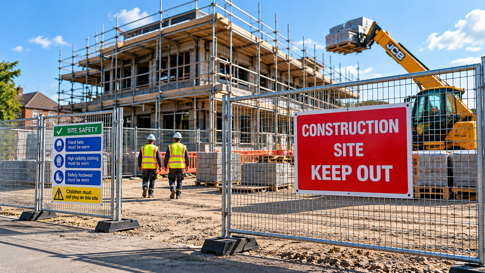 Planned construction and development project