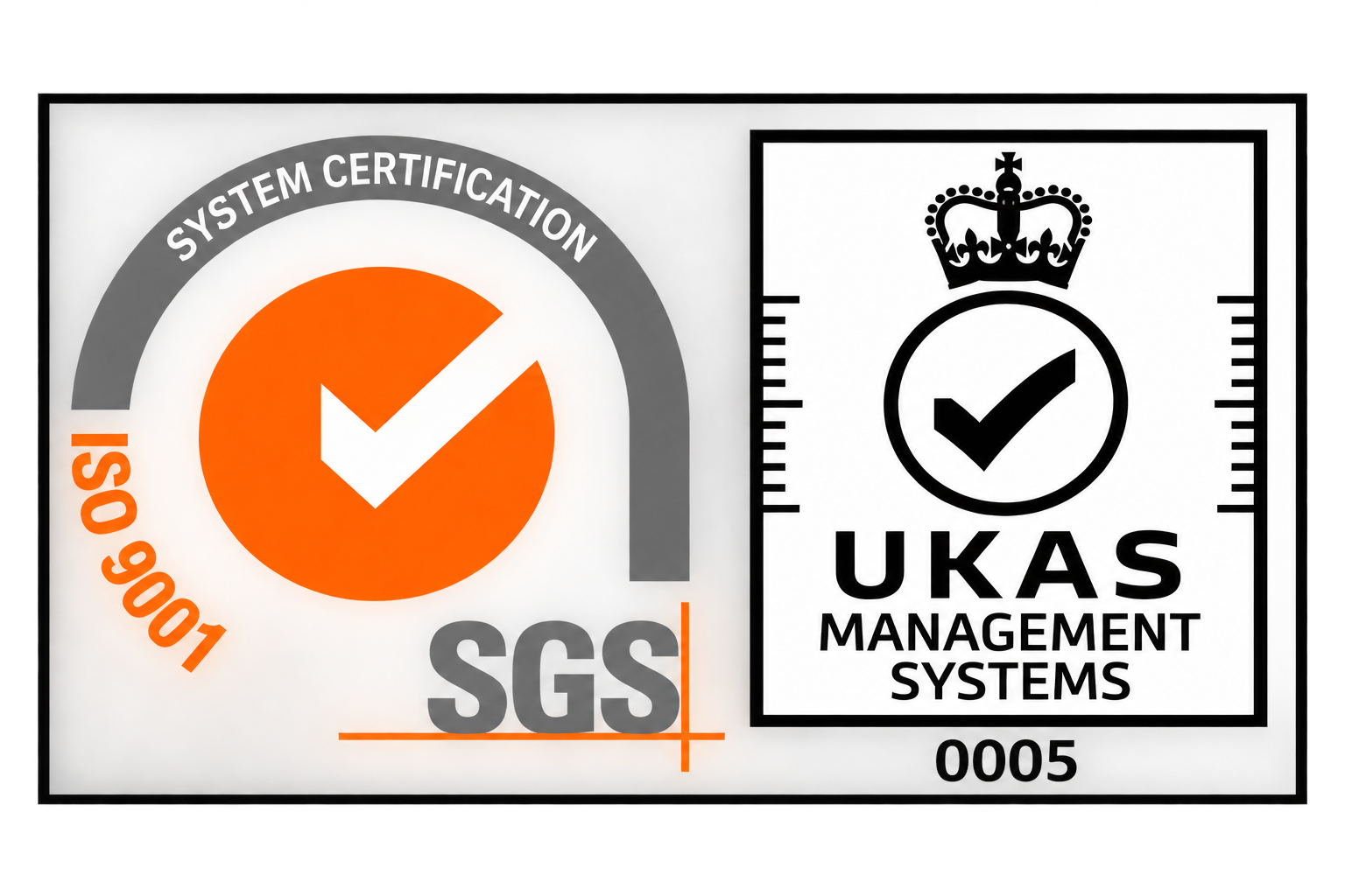 SGS and UKAS accreditation